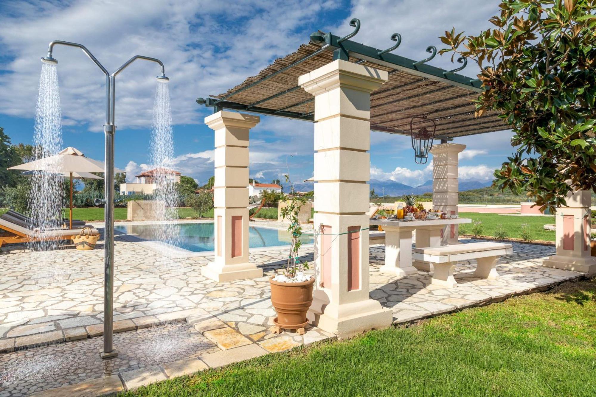 Villa Rose Corfu Almiros Beach Eksteriør billede